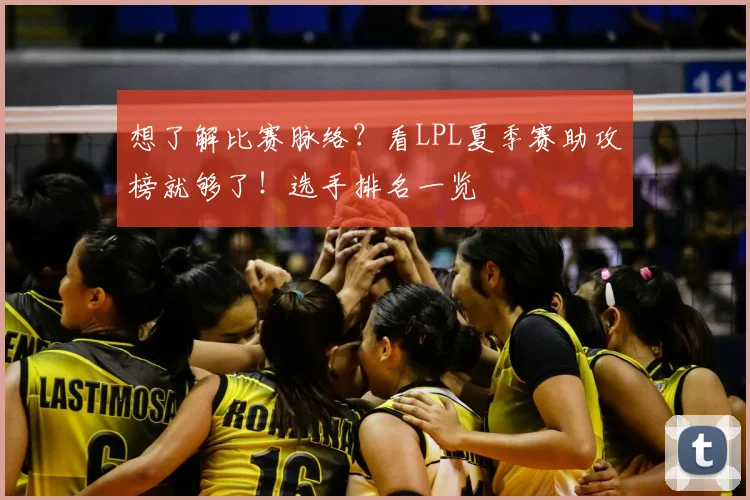 想了解比赛脉络？看LPL夏季赛助攻榜就够了！选手排名一览